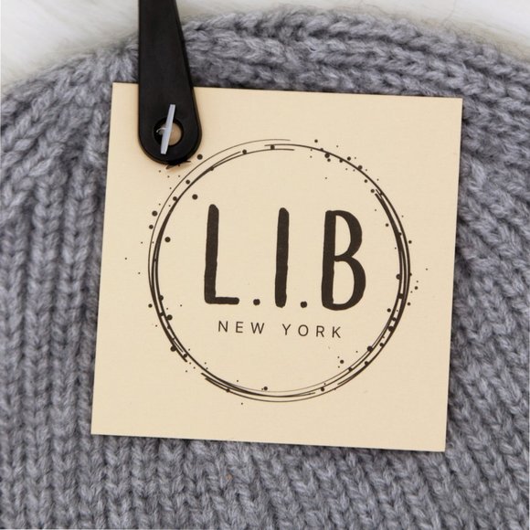 NEW Unisex Neutral Cozy Soft Rib Knit Cuff Classic Beanie Hat Beige Black Gray - Picture 8 of 16